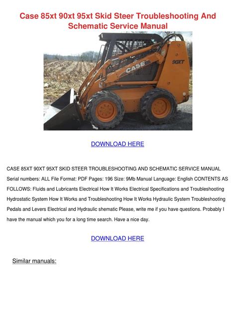 case 85xt skid steer problems|case xt skid steer problems.